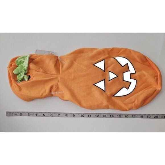 NEW Reflective Jack-O Lantern Dog Pet Halloween Costume Medium (Up to 40 lbs) - Picture 5 of 7